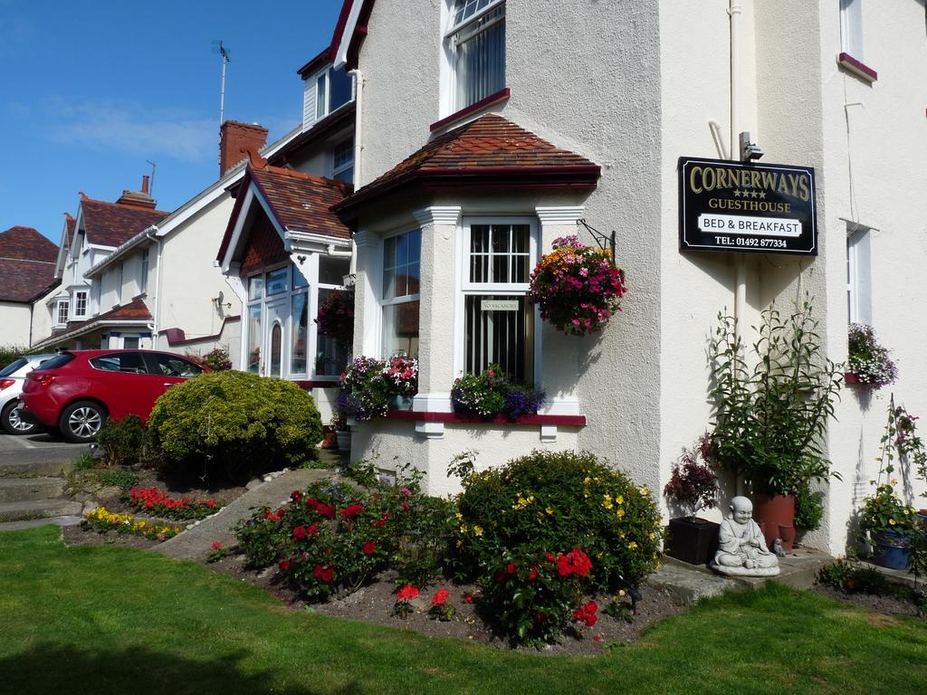 Cornerways Guest House Llandudno Exteriör bild
